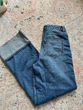 Tinseltown Men's Straight Jeans in Blue Denim